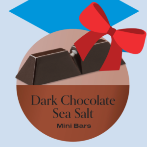 Dark Chocolate Sea Salt Mini Bars (14 count) - Will be back in the Fall 2025